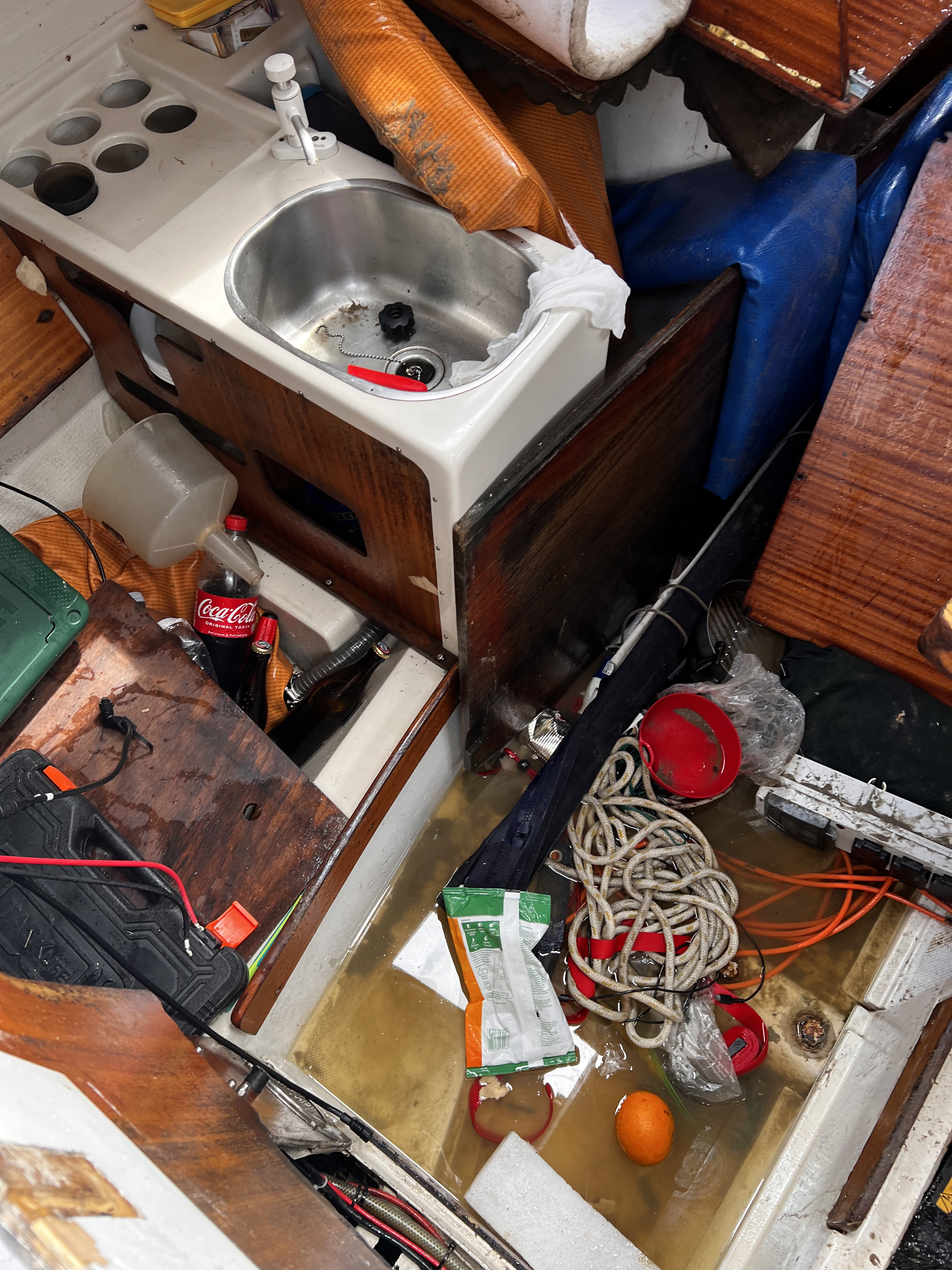 Skellig after keel loss